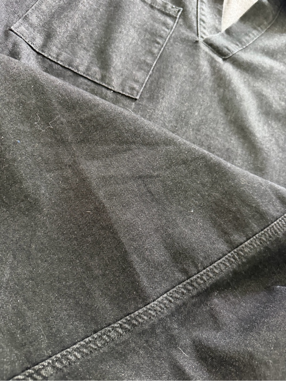 DOKOTOO Black Collared V-Neck Shift Dress - Picture 4 of 4